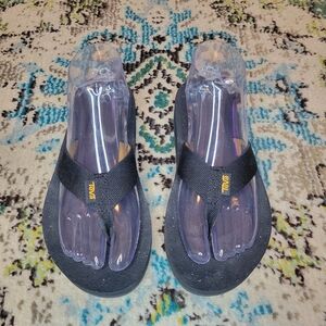 Teva ReFlip Recycled Speckled Slip On‎ Flip Flop Sandal, Size 7
